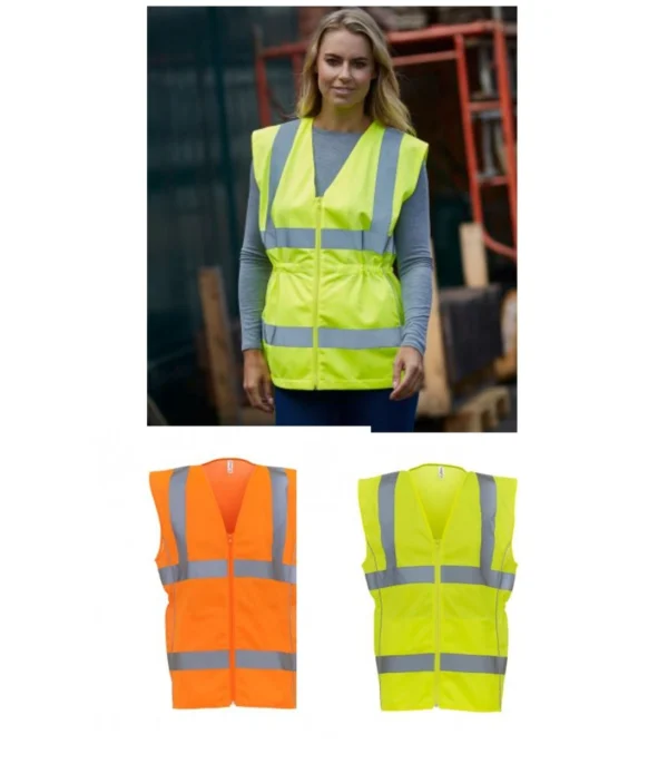 YK109 Yoko Ladies Hi Vis Executive Vest